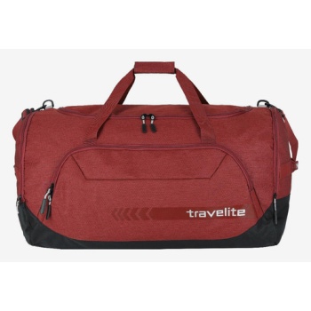 travelite kick off duffle xl - červená bag red