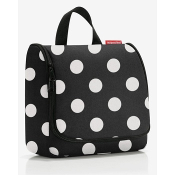 reisenthel toiletbag dots cosmetic bag black