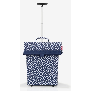 reisenthel trolley m bag blue polyester