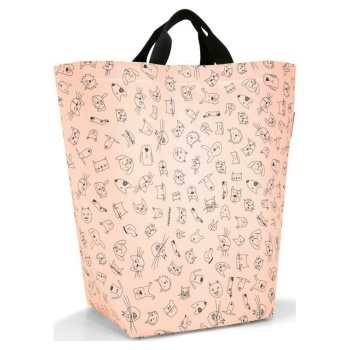 reisenthel storagesac kids cats and dogs rose bag pink