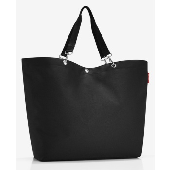 reisenthel shopper xl bag black canvas, polyester