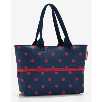 reisenthel shopper e1 bag blue recycled polyester