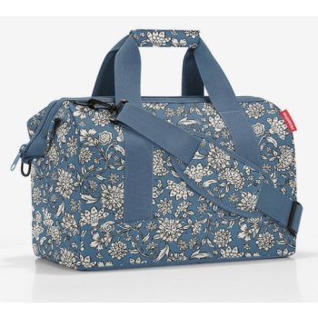 reisenthel allrounder m dahlia bag blue 100% polyester