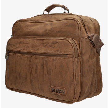 enrico benetti rotterdam 15` notebook bag 20 l bag brown