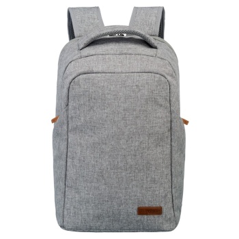 travelite basics safety backpack grey 100% polyester