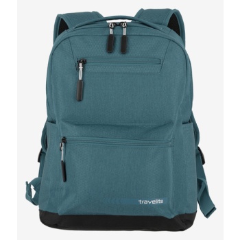 travelite kick off backpack blue 100% polyester