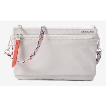 hedgren emma creased vaporous handbag grey