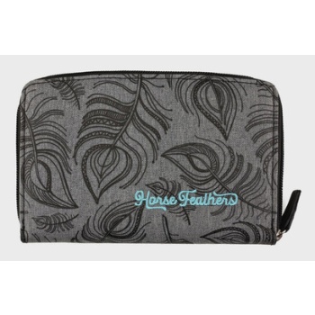 horsefeathers kairi wallet grey 100% polyester