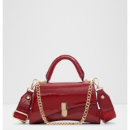 aldo lucena handbag red synthetic