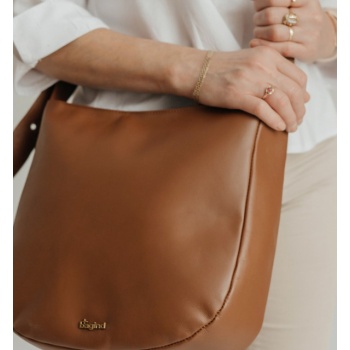 bagind loona handbag brown genuine leather σε προσφορά