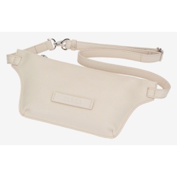 elega merlin waist bag white genuine leather σε προσφορά