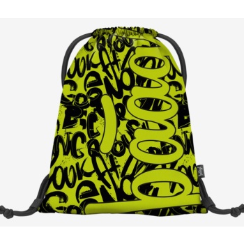 baagl lime gymsack black 100% polyester σε προσφορά