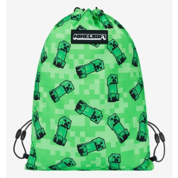 baagl minecraft creepe gymsack green 100% polyester σε προσφορά