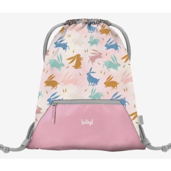 baagl bunny gymsack pink 100% polyester σε προσφορά