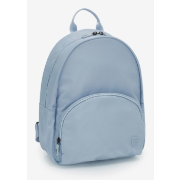 heys basic stone blue backpack blue polyester