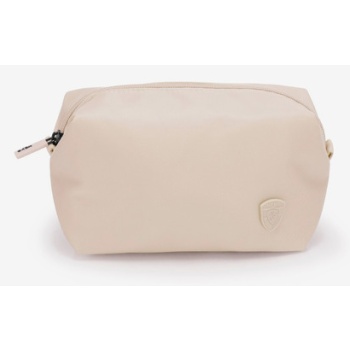 heys basic makeup bag tan cosmetic bag beige polyester