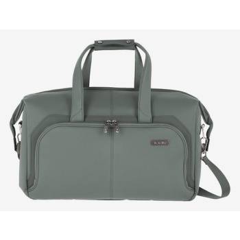 travelite priima weekender bag green recycled nylon