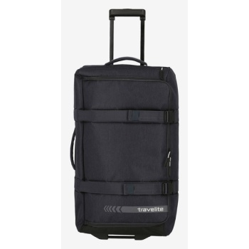 travelite kick off wheeled duffle l travel bag grey