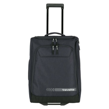 travelite kick off wheeled duffle s - šedá bag grey