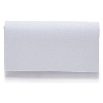 τσάντα φάκελος λευκή λούρεξ λευκο