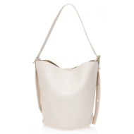τσαντάκι ώμου μπεζ με ...