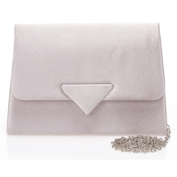 τσάντα φάκελος σατέν μπεζ μπεζ σε προσφορά