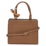 τσάντα πούρο με μαντήλι πουρο