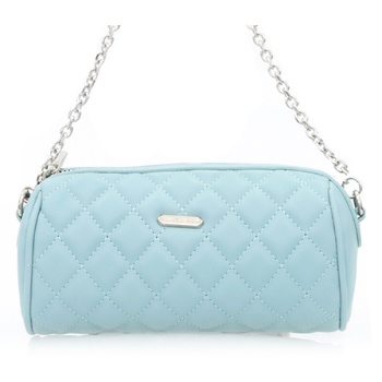 τσαντάκι χιαστί βεραμάν καπιτονέ με μεταλλική αλυσίδα σε προσφορά