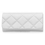 τσάντα φάκελος ασημί ...