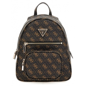 γυναικείο σακίδιο guess esg876732 eco elements brown logo