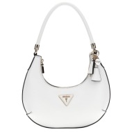 γυναικεία τσάντα χειρός/ώμου guess hwvg919501 gizele white λευκό