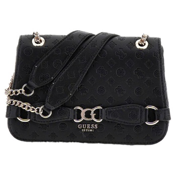 γυναικεία τσάντα ώμου/χιαστί guess hwpg933621 black logo