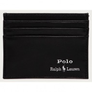 δερμάτινο πορτοφόλι polo ralph lauren ανδρικo, χρώμα: μαύρο φόδρα: 100% πολυεστέρας
κύριο υλικό: 100