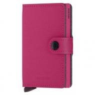 πορτοφόλι secrid γυναικεία, χρώμα: ροζ αλουμίνιο, μικροΐνες