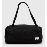 αθλητική τσάντα helly hansen bislett χρώμα: μαύρο 100% πολυεστέρας