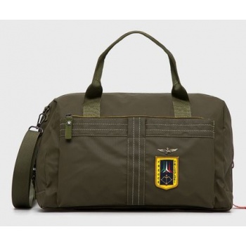 τσάντα aeronautica militare χρώμα πράσινο κύριο υλικό