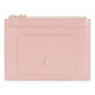 πορτοφόλι tous χρώμα: ροζ συνθετικό ύφασμα