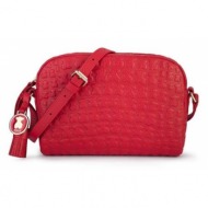δερμάτινη τσάντα tous χρώμα: κόκκινο 100% φυσικό δέρμα