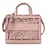 τσάντα tous χρώμα: ροζ 100% pu - πολυουρεθάνη