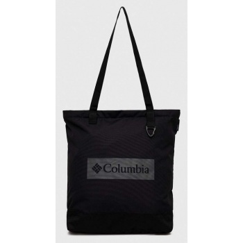 τσάντα columbia χρώμα μαύρο 100% πολυεστέρας