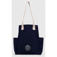 βαμβακερή τσάντα abercrombie & fitch χρώμα: ναυτικό μπλε κύριο υλικό: 100% βαμβάκι
φινίρισμα: 98% βα