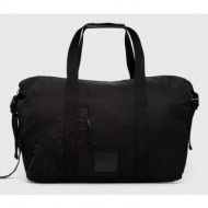 τσάντα allsaints χρώμα: μαύρο κύριο υλικό: 100% πολυαμίδη
φόδρα: 100% πολυεστέρας
φινίρισμα: 100% δέ