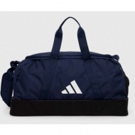 αθλητική τσάντα adidas performance iro league χρώμα: ναυτικό μπλε κύριο υλικό: 100% ανακυκλωμένος πο