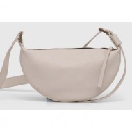 δερμάτινη τσάντα allsaints χρώμα: άσπρο κύριο υλικό: 100% φυσικό δέρμα
φόδρα: 100% βαμβάκι
