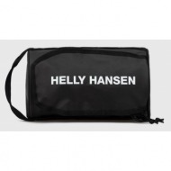 τσάντα καλλυντικών helly hansen χρώμα: μαύρο 100% πολυεστέρας