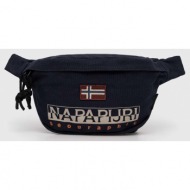 τσάντα φάκελος napapijri χρώμα: ναυτικό μπλε 100% βαμβάκι