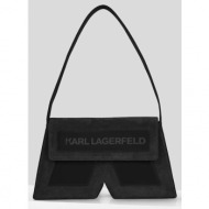 τσάντα σουέτ karl lagerfeld χρώμα: μαύρο κύριο υλικό: 100% δέρμα βοοειδών
φόδρα: 100% πολυεστέρας
