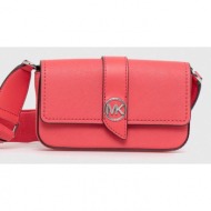 δερμάτινη τσάντα michael michael kors χρώμα: ροζ κύριο υλικό: φυσικό δέρμα
φόδρα: υφαντικό υλικό