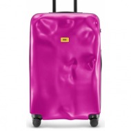 βαλίτσα crash baggage icon large size χρώμα: ροζ πολυκαρβονικά, abs