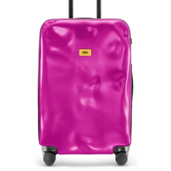 βαλίτσα crash baggage icon medium size χρώμα ροζ